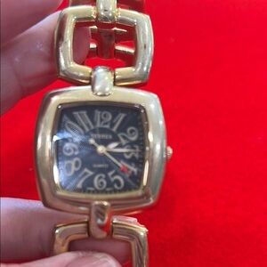 Bijoux Terner Gold Chain Watch